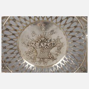 Silberschale Hildesheimer Rose