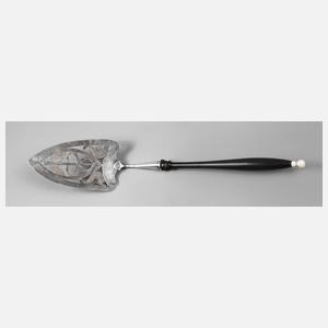 Silber Tortenheber Biedermeier