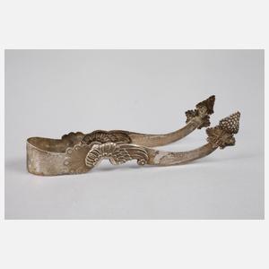 Drei Besteckteile Silber