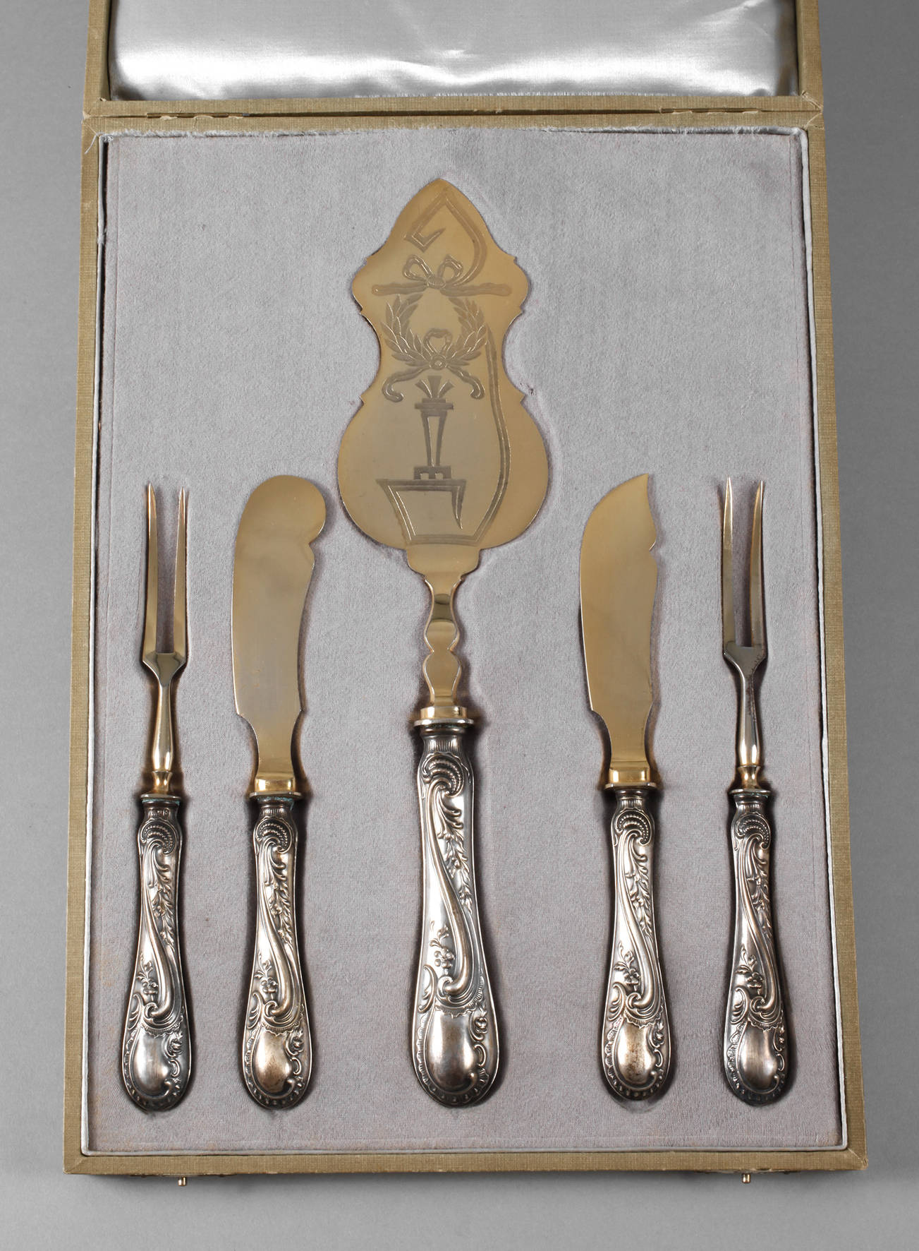 Silber feines Vorlegebesteck