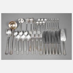 Silberbesteck Art déco