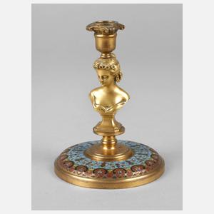 Frankreich figürlicher Kerzenleuchter