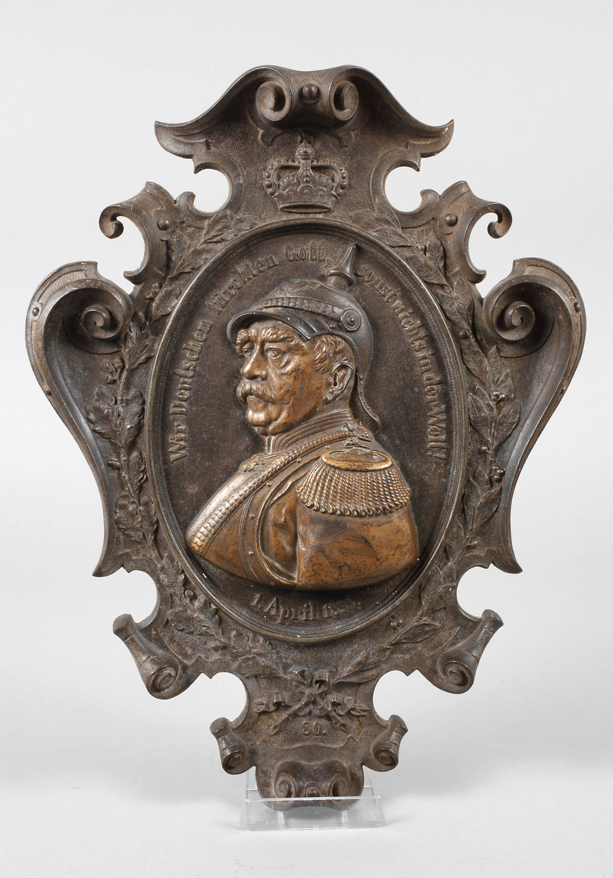 Reliefplatte Bismarck