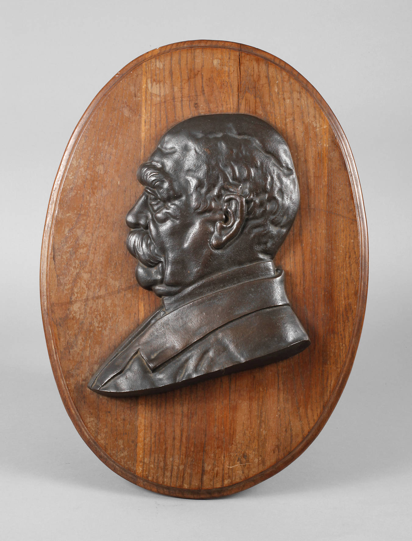 Große Wandbildplatte Bismarck