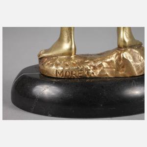 Alfred Morét, Stehender Krieger