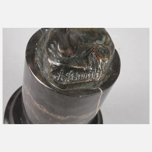 A. Schmidt, lachender Faun