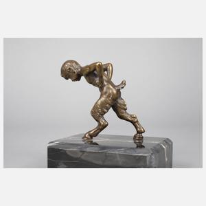 Paar Buchstützen als Faune