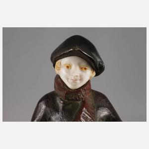 Alfred Jorel, Zwei junge Männer Chryselephantin