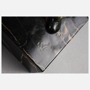 Alfred Jorel, Zwei junge Männer Chryselephantin