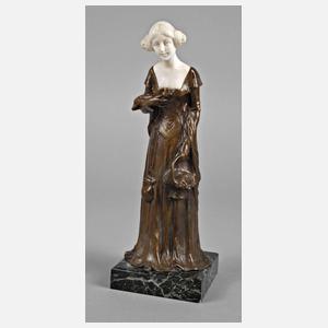 Ferdinand Lugerth, Chryselephantin Jugendstildame