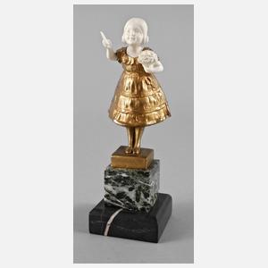 Franz Peleschka, Chryselephantin kleine Gratulantin