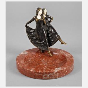 Peter Tereszczuk, Tanzendes Mädchenpaar Chryselephantin