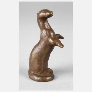 August Gaul, Miniaturbronze Wiesel