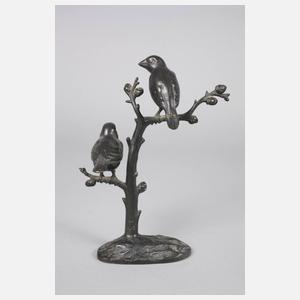 Otto Schmidt-Hofer, Vögel auf Zweig