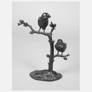 Otto Schmidt-Hofer, Vögel auf Zweig