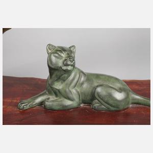 Tierplastik Art déco