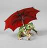 Wiener Bronze, Frosch mit Schirm