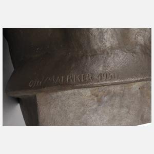 Otto Maerker, Büste Wilhelm Pieck