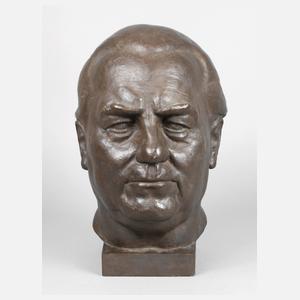 Otto Maerker, Büste Wilhelm Pieck