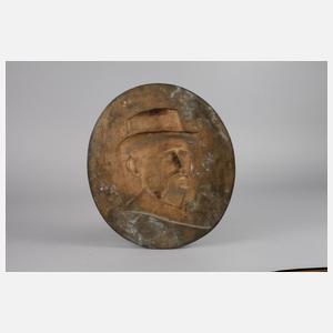Bronzerelief, Wilhelm Sauer