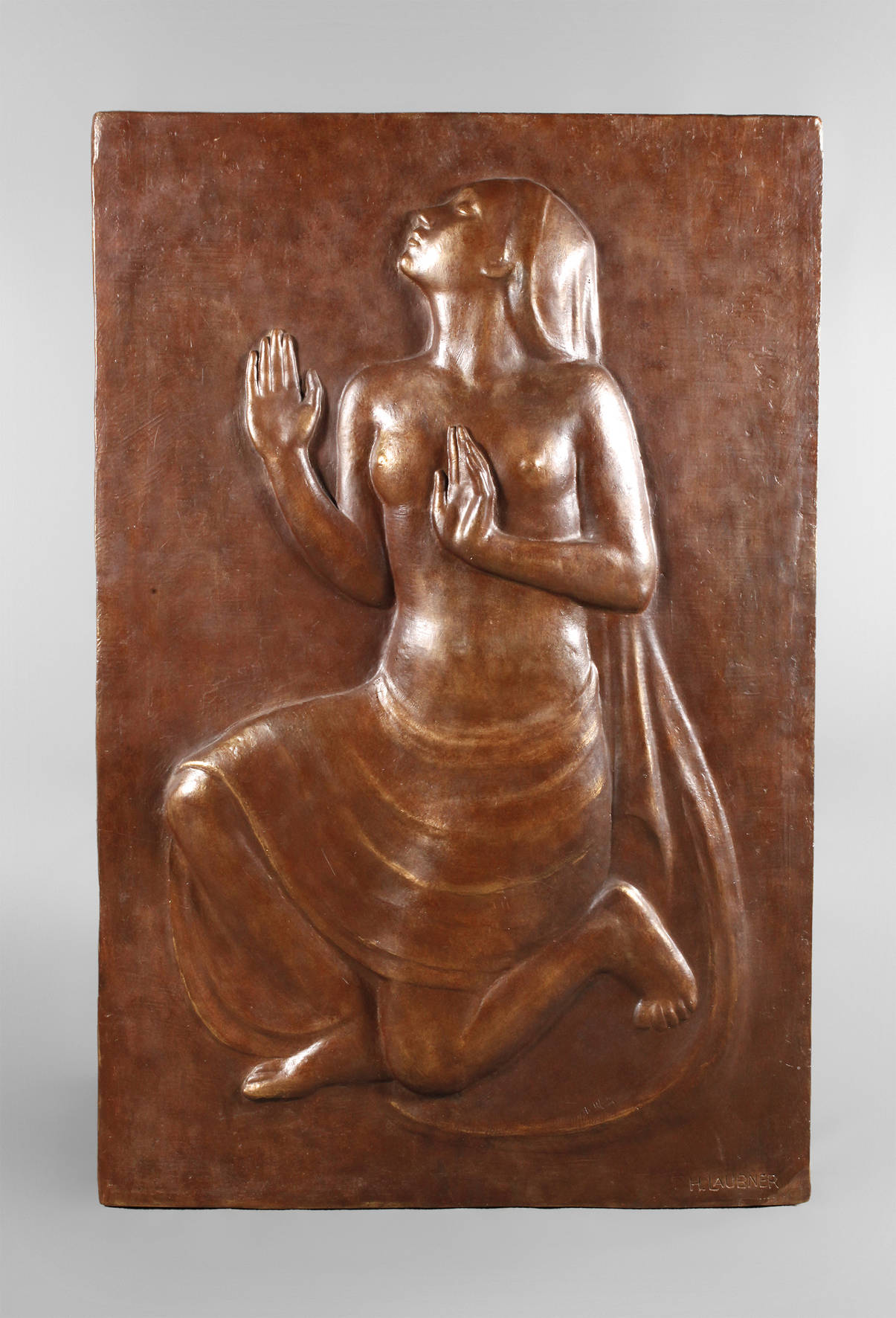 Hans Laubner, Reliefbildplatte ”Tänzerin”