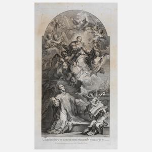 Jakob Frey d. Ä., In den Wolken thronende Madonna