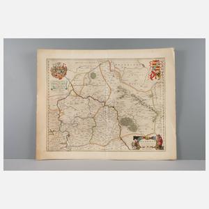 Joan Blaeu, Karte Gebiet Wittenberg