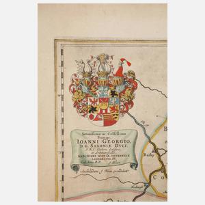 Joan Blaeu, Karte Gebiet Wittenberg