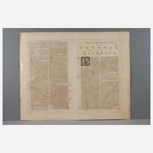 Joan Blaeu, Karte Gebiet Wittenberg