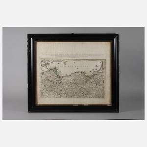 Homanns Erben, Kupferstichkarte Ostseeküste