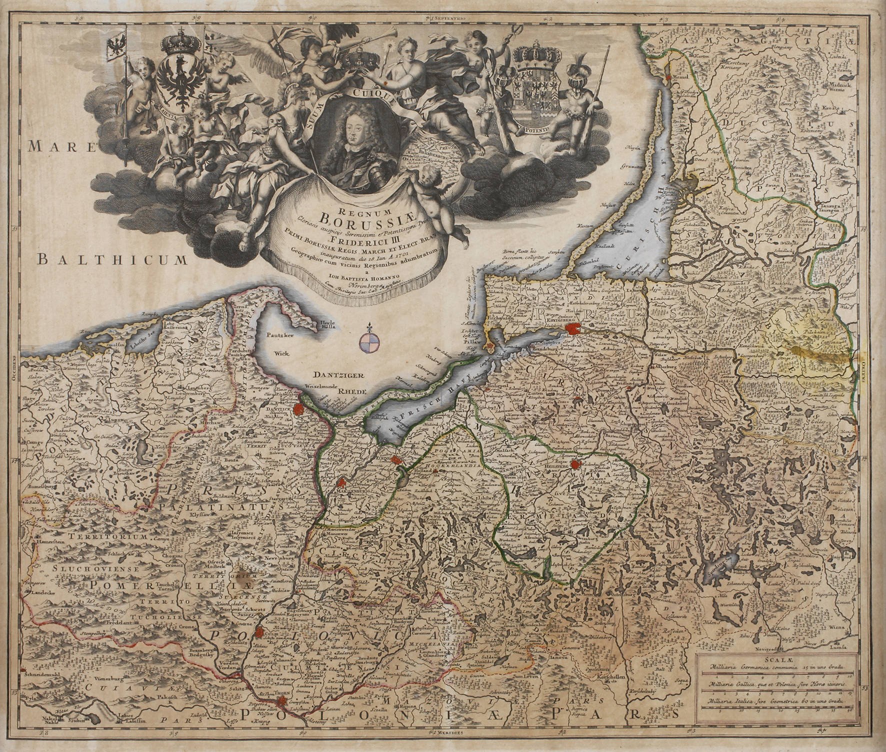 Johann Baptista Homann, Karte Schlesien