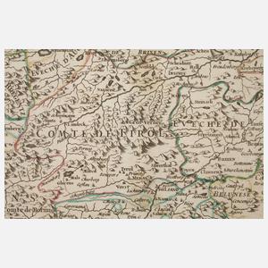 Kupferstichkarte Tirol