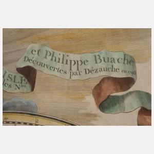 Weltkarte aus ”Atlas geographique et universel”