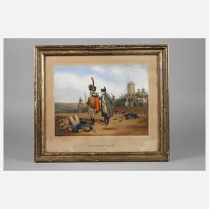Erdmann Ludwig Blau, ”Napoleon bei Leipzig”