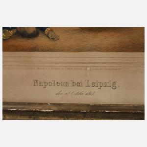 Erdmann Ludwig Blau, ”Napoleon bei Leipzig”