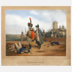 Erdmann Ludwig Blau, ”Napoleon bei Leipzig”