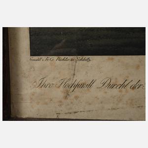 Johann Baptist Hössel, Ansicht Schloss Burgk