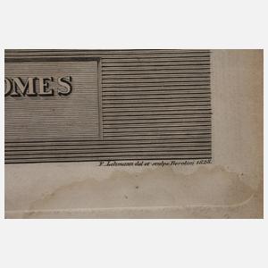 F. Lehmann, Portrait Reichsgraf Zinzendorf