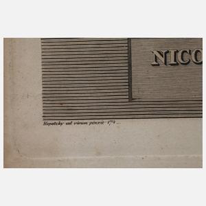 F. Lehmann, Portrait Reichsgraf Zinzendorf