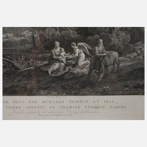 Giovanni Volpato, Die Ruhe auf der Flucht