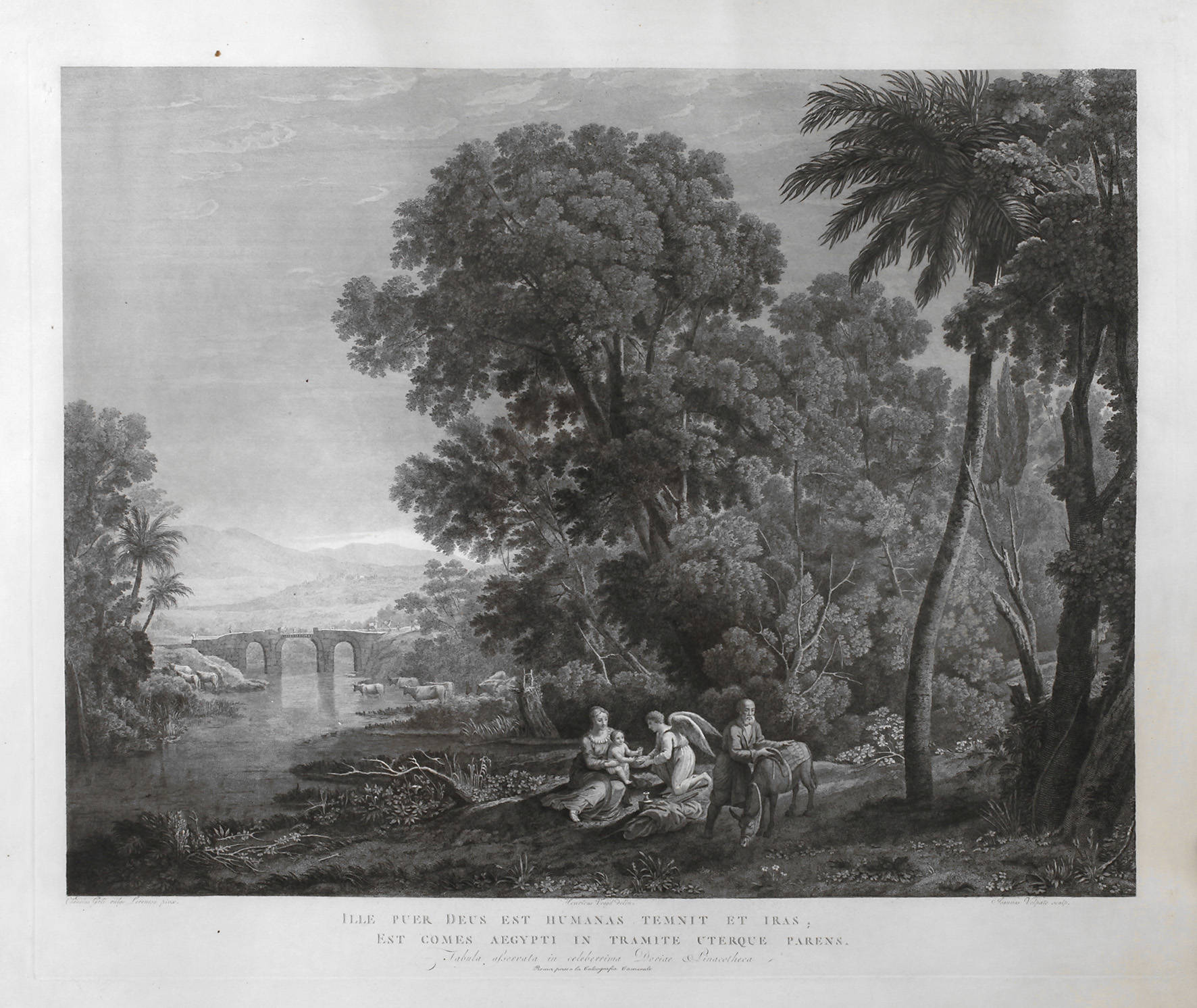 Giovanni Volpato, Die Ruhe auf der Flucht