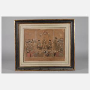 Französische Karikatur