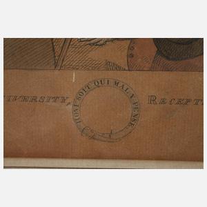 Französische Karikatur