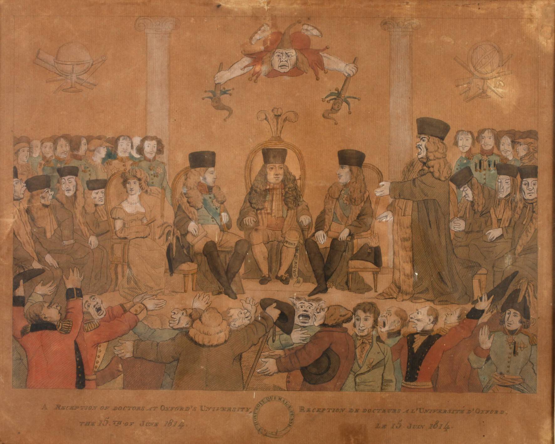 Französische Karikatur