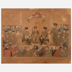 Französische Karikatur