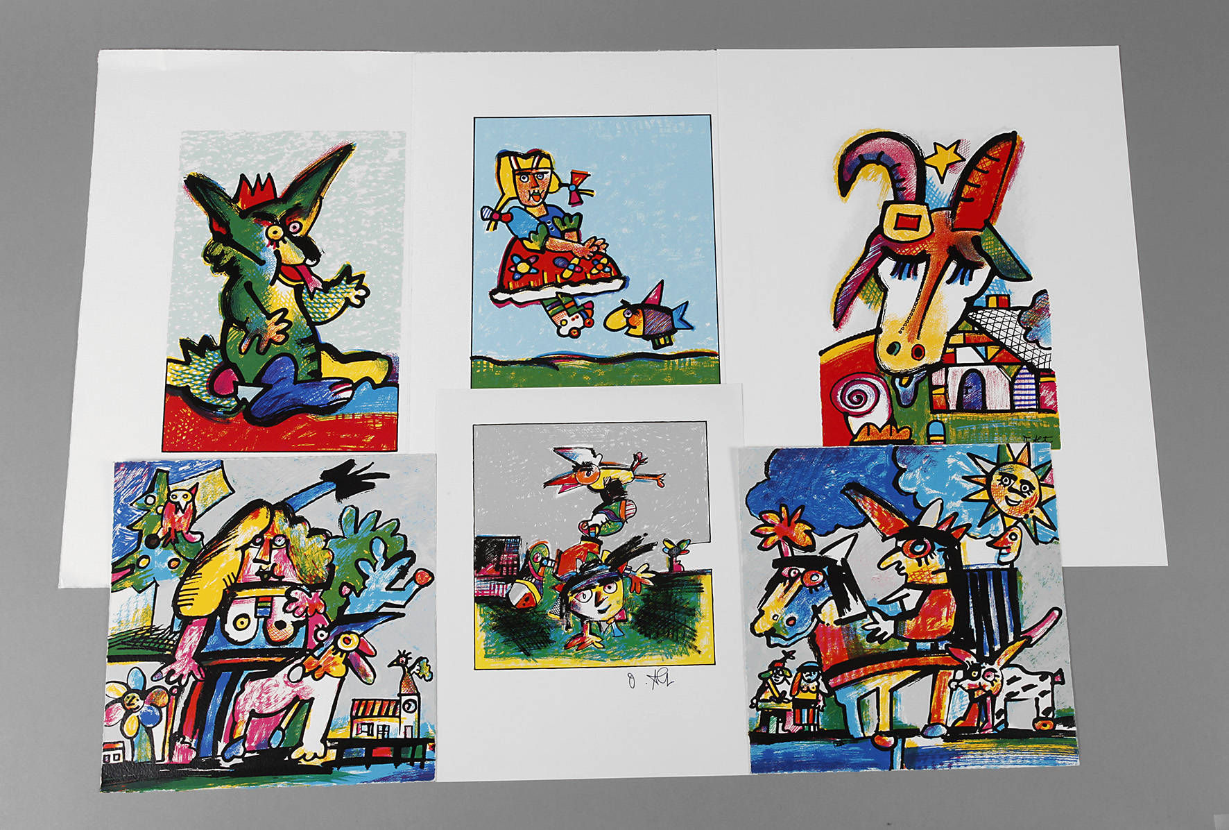 Otmar Alt, Grafikkonvolut