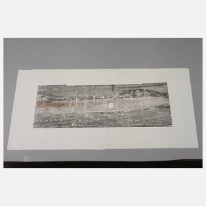 Gerhard Altenbourg, ”Über die Erde hingeweht”