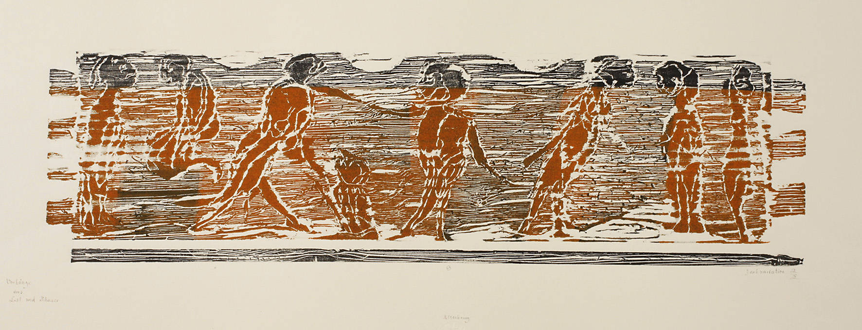 Gerhard Altenbourg, ”Vorhänge aus Lust und Schauer”