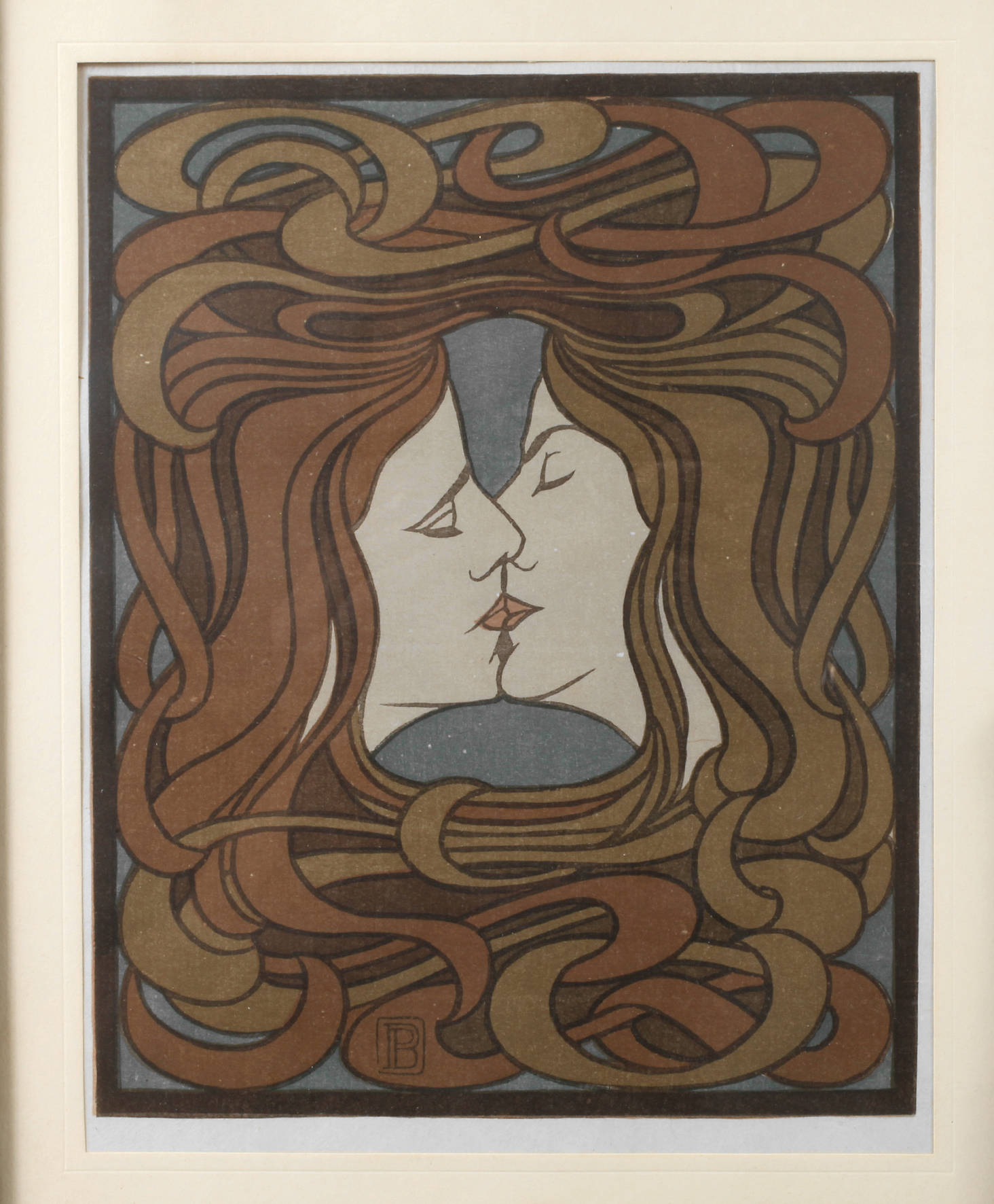 Prof. Peter Behrens, ”Der Kuss”