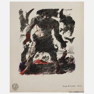 Prof. Lovis Corinth, ”Kain”